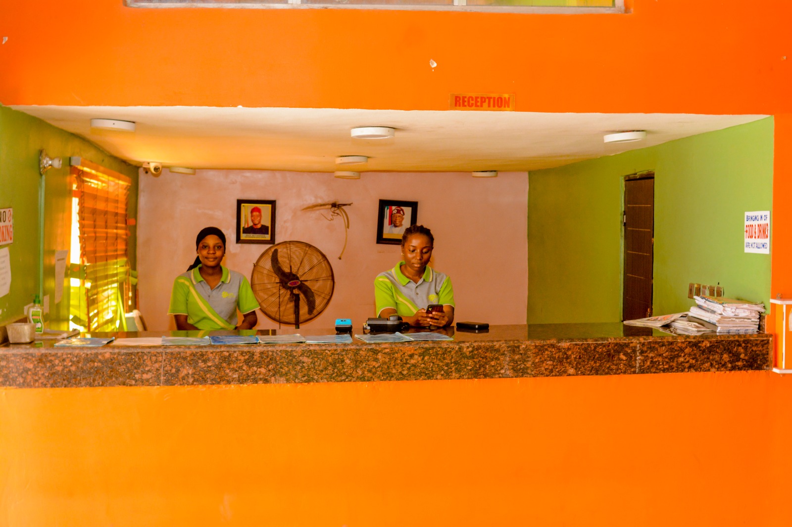 Active Receptionists